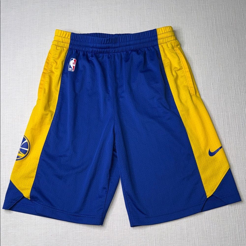 Nike Golden State Warriors Kids Basketball Shorts